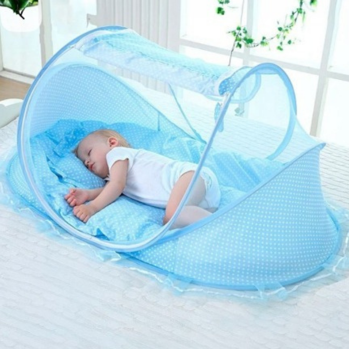 Baby Mosquito Net Bed (pure muslin fabric) – Foldable Protective Mosquito Net bed