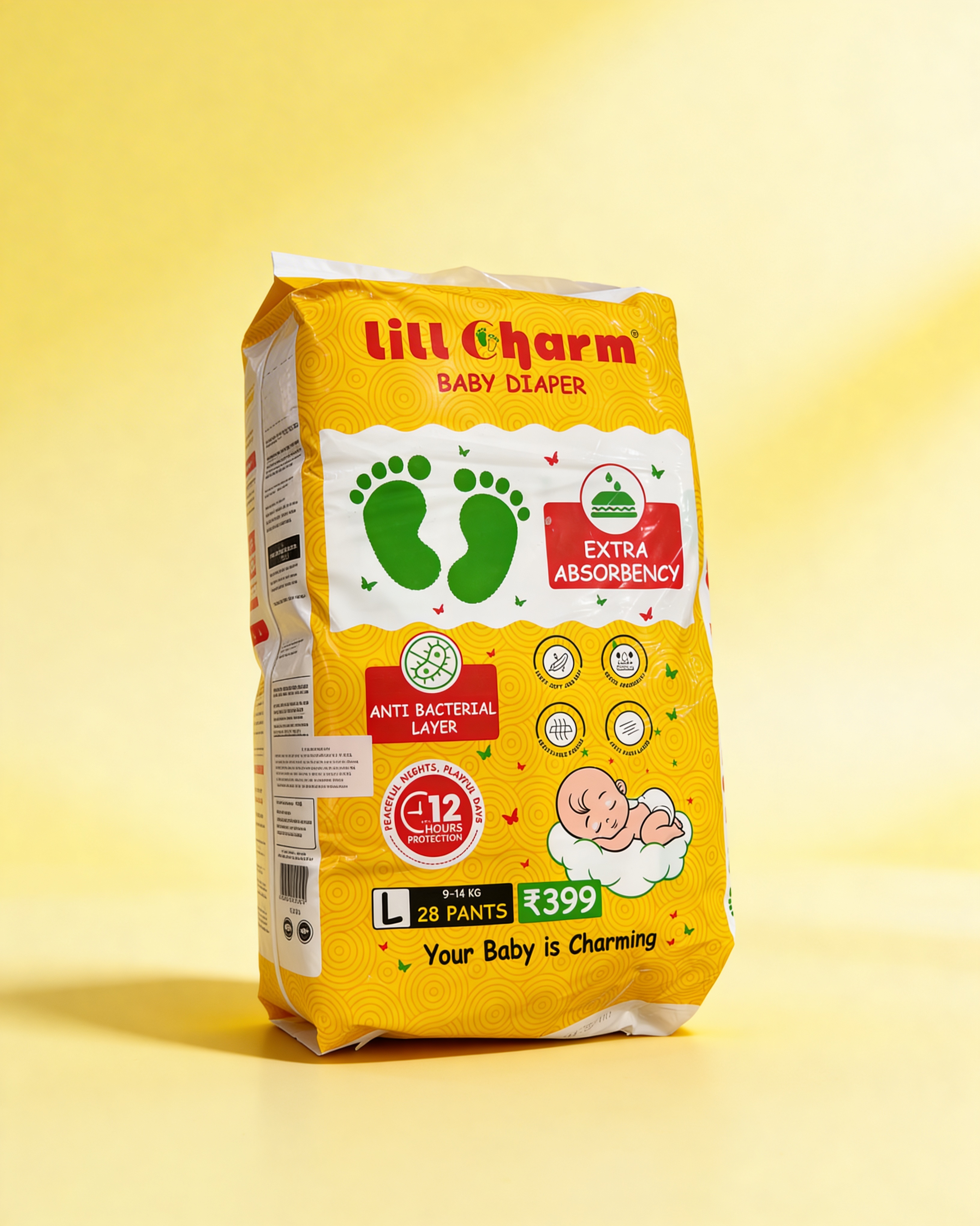Premium Baby Diaper + Premium Fruit Feeder Combo – Complete Comfort & Safe Feeding Kit