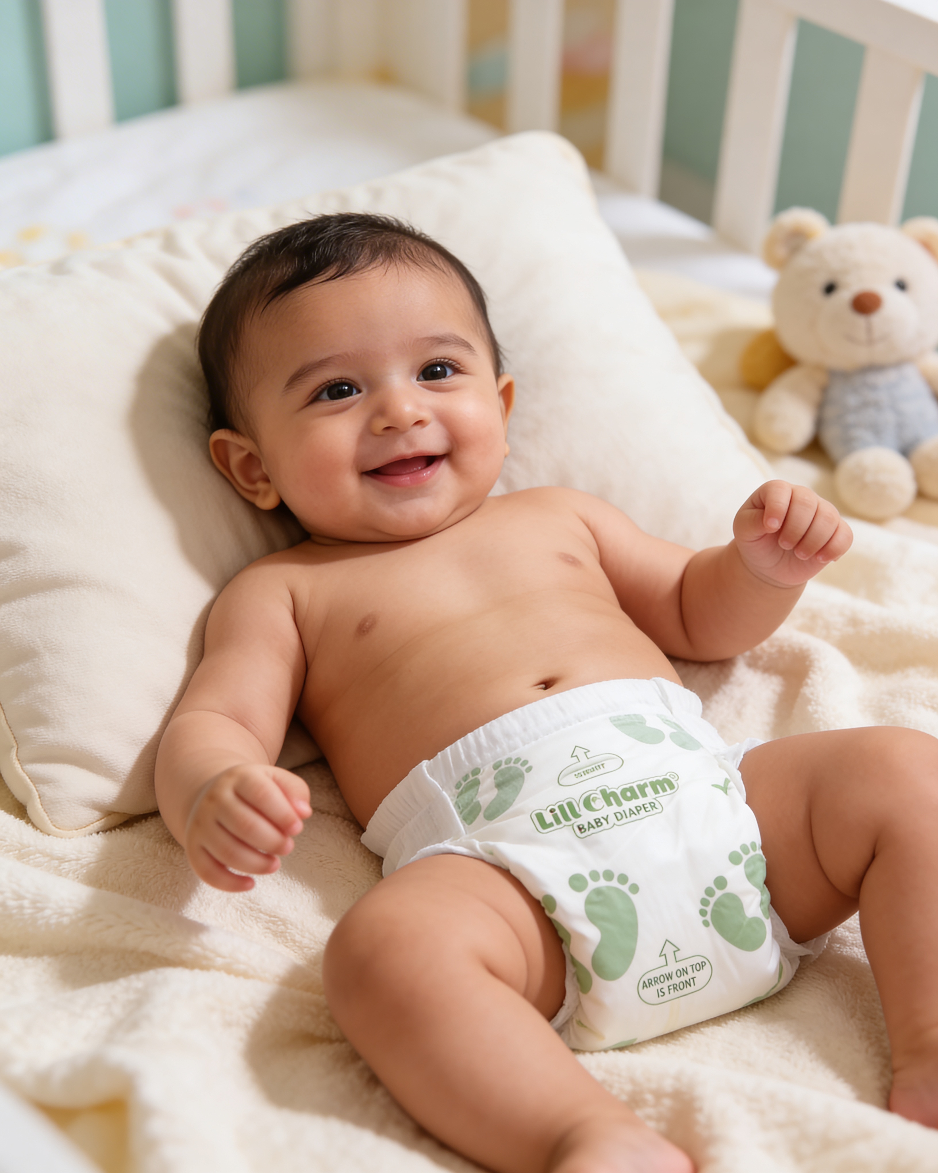 Premium Baby Diaper + Premium Fruit Feeder Combo – Complete Comfort & Safe Feeding Kit